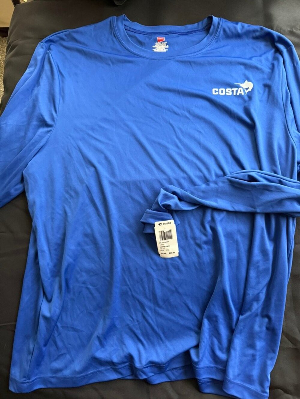 Costa Performance Long Sleeve XXL Blue